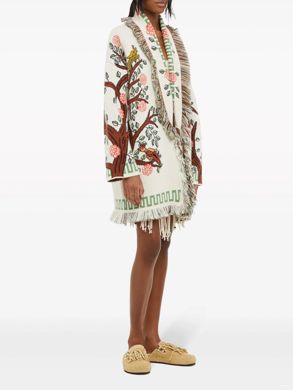 Affordable Life Alanui of cardigan Women cashmere Tree 0425
